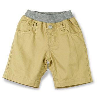 ウエストリブハーフパンツ