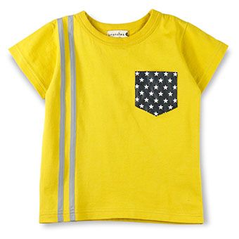 星ポケット半袖Tシャツ