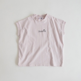 【Ou? by EDWIN】モックネックフレンチTシャツ