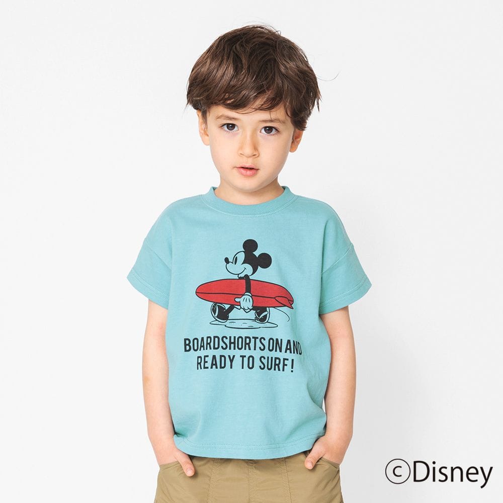 Disney サーフボードミッキー半袖tシャツ 11 1506 0 子供服 ベビー服 ブランシェス 公式通販オンラインショップ