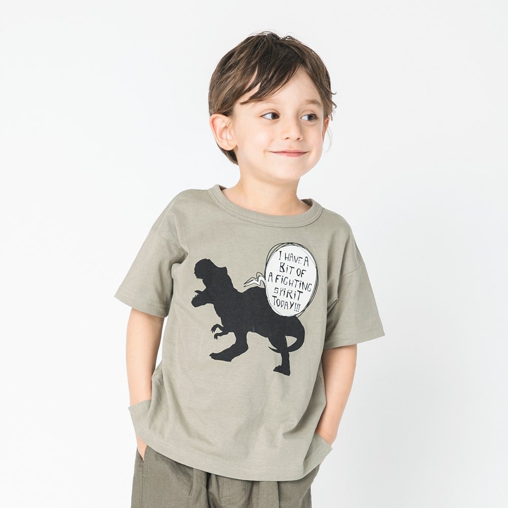 プチプラ 恐竜グラフィック半袖tシャツ 11 1506 445 子供服 ベビー服 ブランシェス 公式通販オンラインショップ