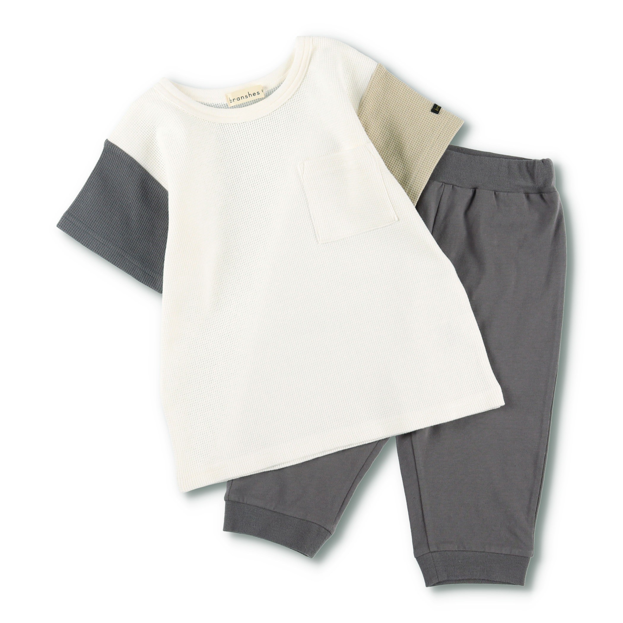 Web限定 袖配色半袖ルームウェア 11 1548 566 子供服 ベビー服 ブランシェス 公式通販オンラインショップ