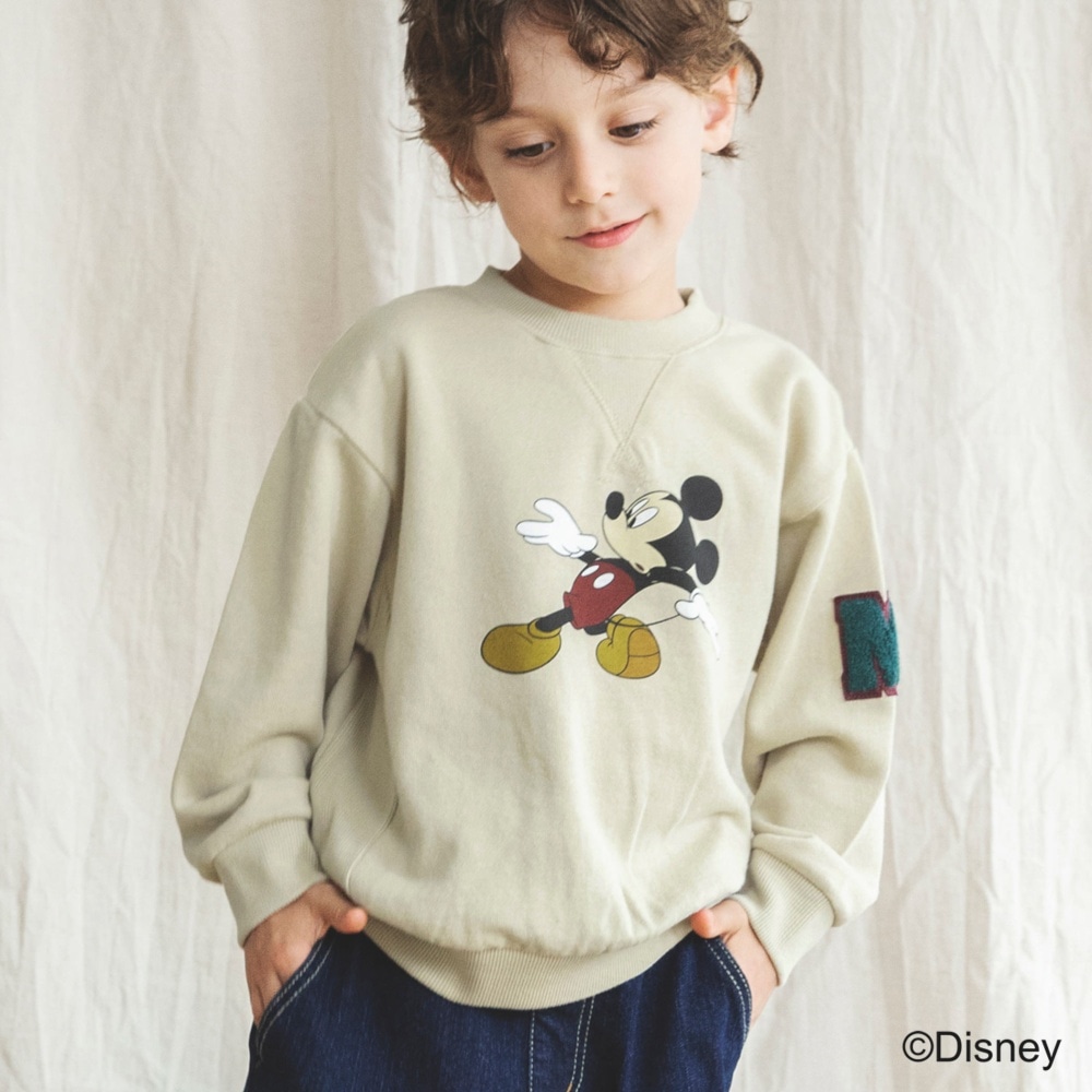 Disney ディズニー ワッペントレーナー 11 1604 005 子供服 ベビー服 ブランシェス 公式 通販オンラインショップ