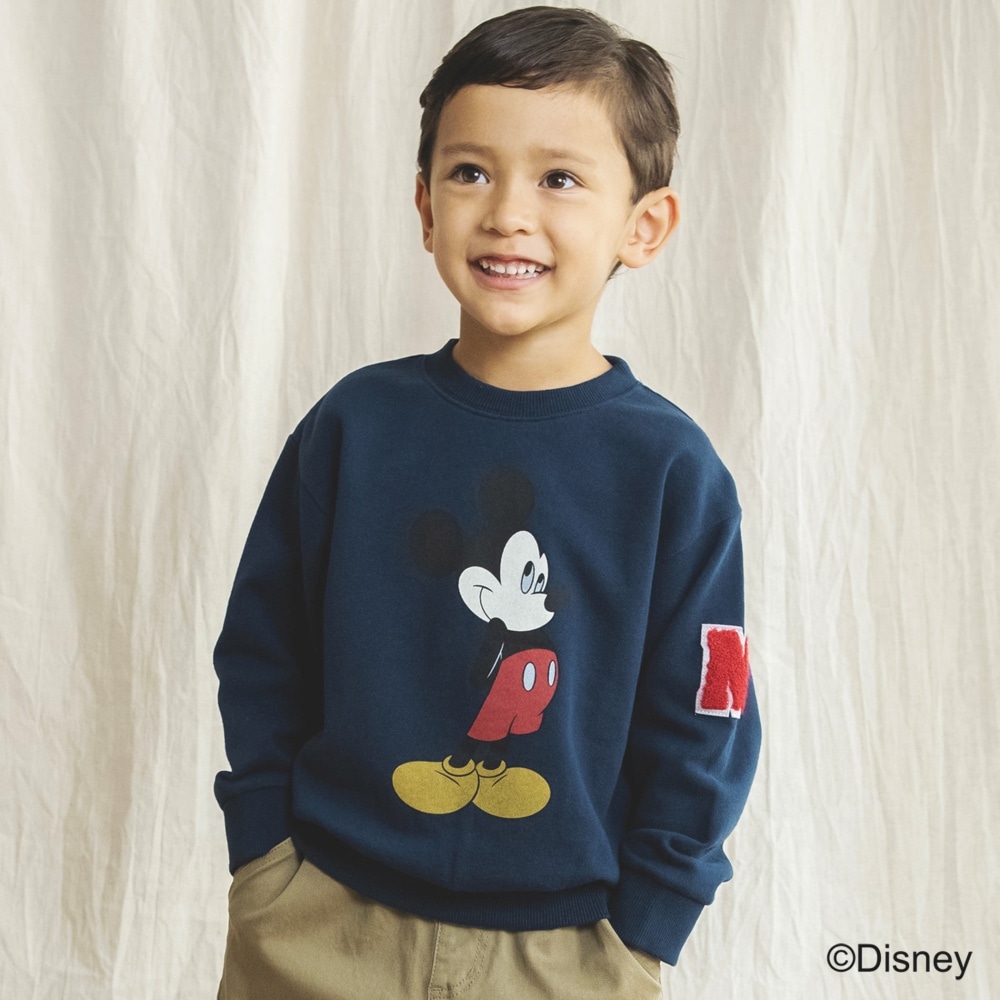 Disney ディズニー ワッペントレーナー 11 1604 006 子供服 ベビー服 ブランシェス 公式 通販オンラインショップ