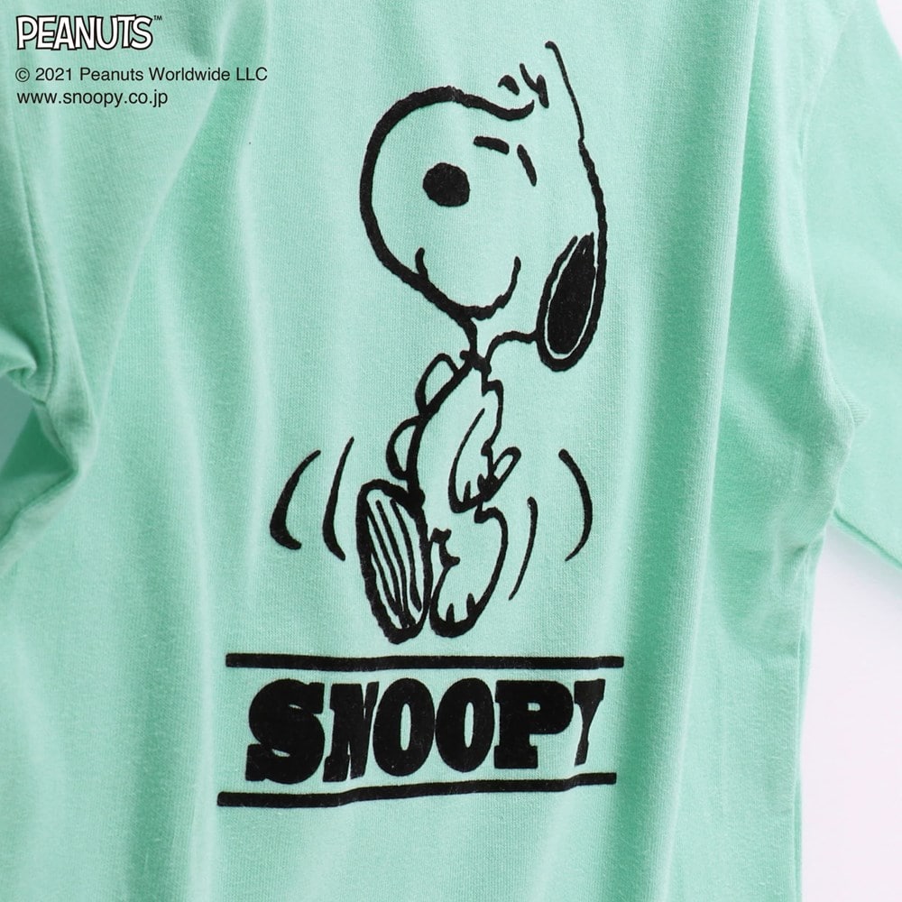 【PEANUTS】スヌーピー＆ウッドストック重ね着風長袖Tシャツ 11-1605-017 2011000372880 ｜子供服&ベビー服