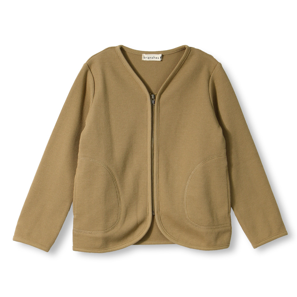 ワッフルノーカラージャケット 11 9310 363 子供服 ベビー服 ブランシェス 公式通販オンラインショップ ワッフルノーカラージャケット 11 9310 363 子供服 ベビー服 ブランシェス 公式通販オンラインショップ