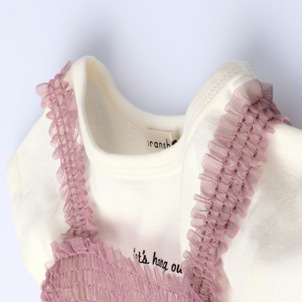 チュールキャミ 半袖tシャツセット 12 0213 098 子供服 ベビー服 ブランシェス 公式通販オンラインショップ