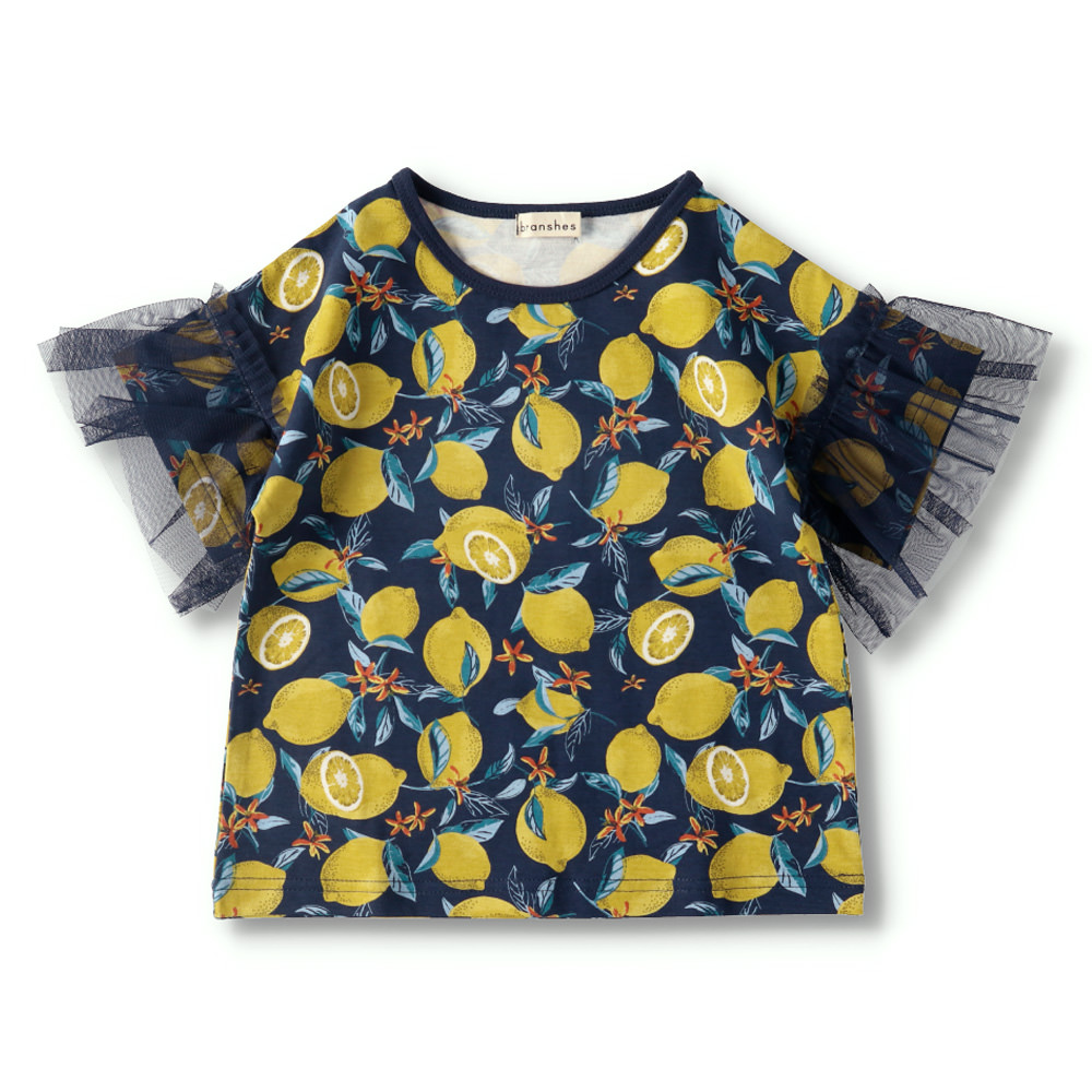 レモン柄tシャツ 12 06 145 子供服 ベビー服 ブランシェス 公式通販オンラインショップ