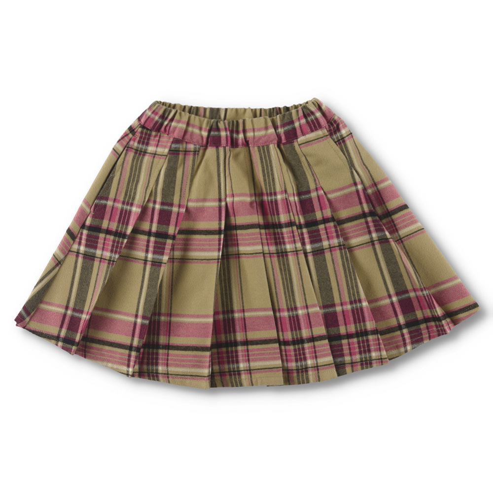 ペア チェック柄プリーツスカート 12 0433 114 子供服 ベビー服 ブランシェス 公式通販オンラインショップ ペア チェック柄プリーツスカート 12 0433 114 子供服 ベビー服 ブランシェス 公式通販オンラインショップ