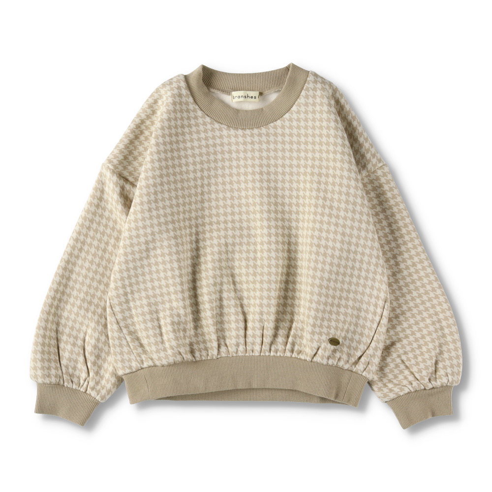 千鳥柄裏起毛トレーナー 12 0404 129 子供服 ベビー服 ブランシェス 公式通販オンラインショップ 千鳥柄裏起毛トレーナー 12 0404 129 子供服 ベビー服 ブランシェス 公式通販オンラインショップ