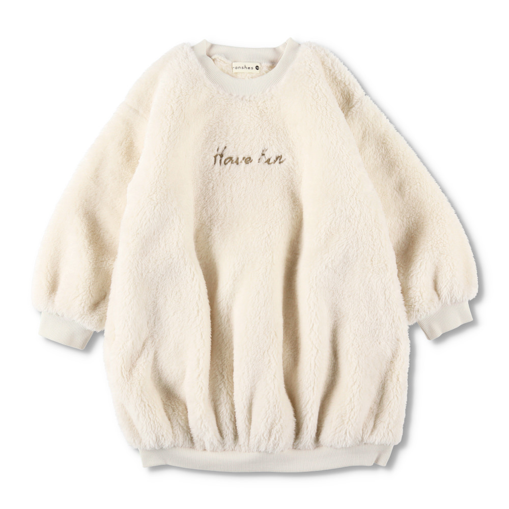 ボアワンピース 12 0436 148 子供服 ベビー服 ブランシェス 公式通販オンラインショップ ボアワンピース 12 0436 148 子供服 ベビー服 ブランシェス 公式通販オンラインショップ