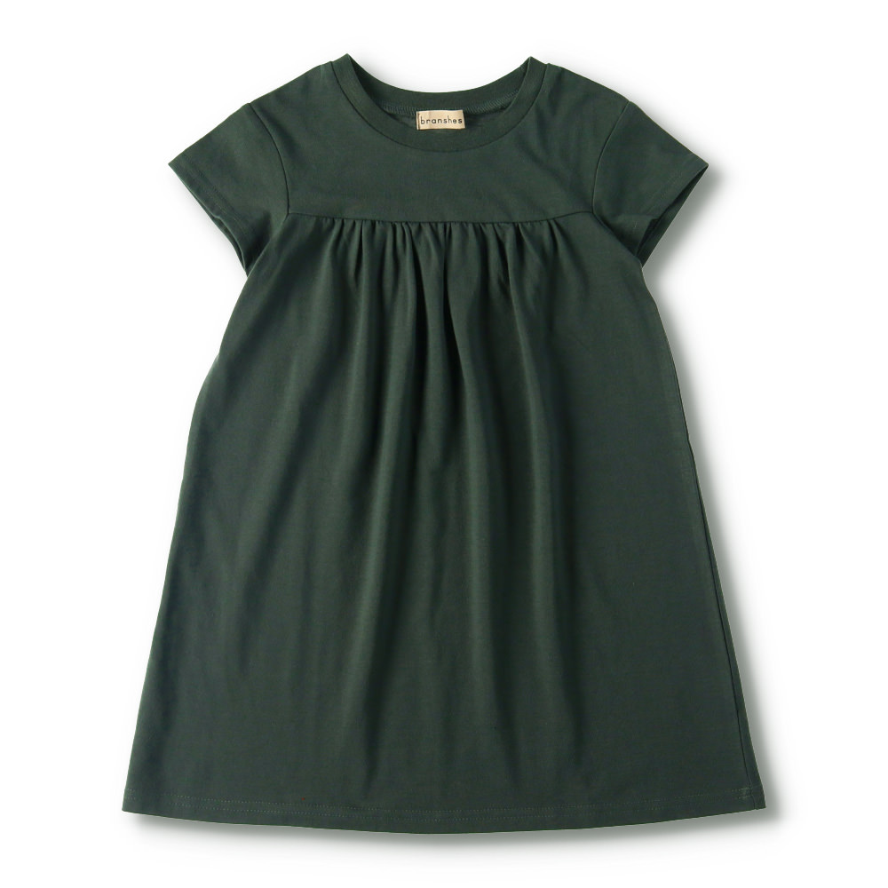 Web限定 胸元ギャザー半袖ワンピース 12 0537 181 子供服 ベビー服 ブランシェス 公式通販オンラインショップ