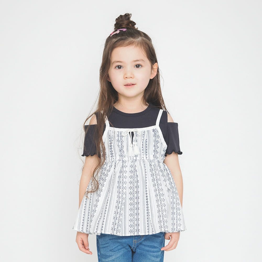 ペア】キャミソールチュニックTシャツセット 12-1213-108 2012000399501 ｜子供服ベビー服 ブランシェス  公式通販オンラインショップ