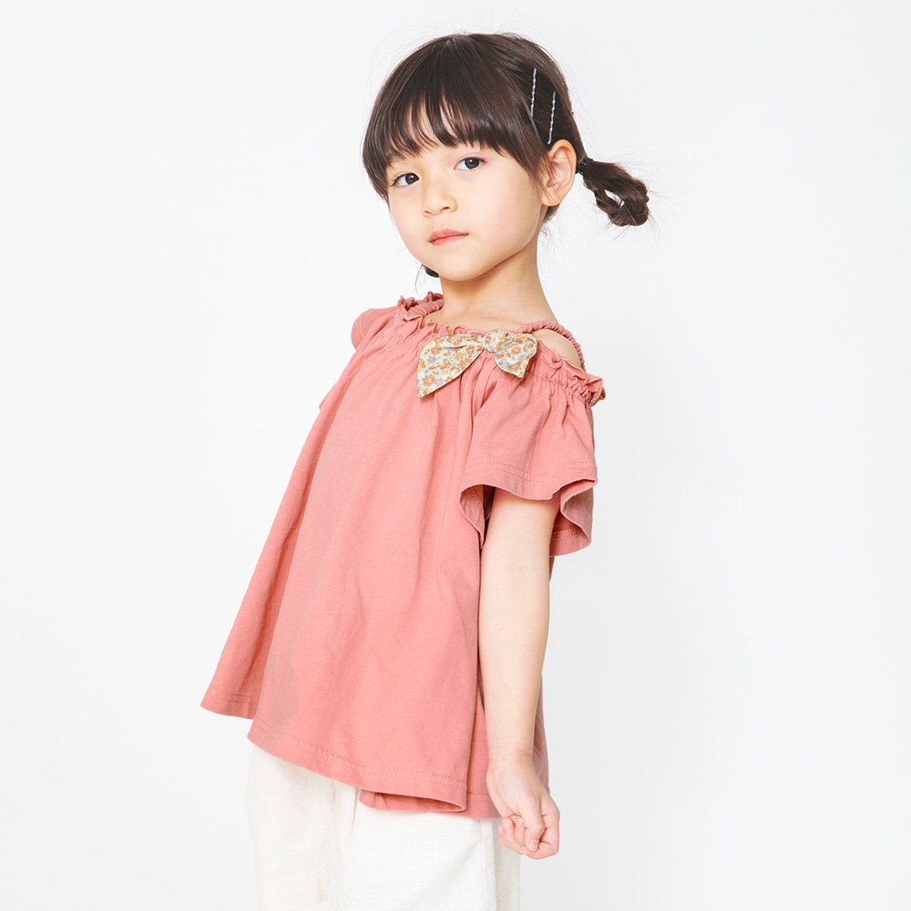 オフショルダーチュニック 12 1215 146 子供服 ベビー服 ブランシェス 公式通販オンラインショップ