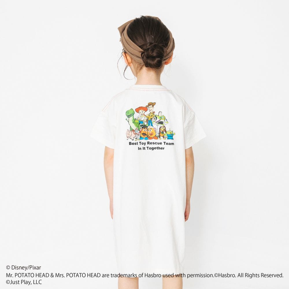 Toy Story バックプリント半袖ワンピース 12 1537 014 子供服 ベビー服 ブランシェス 公式通販オンラインショップ