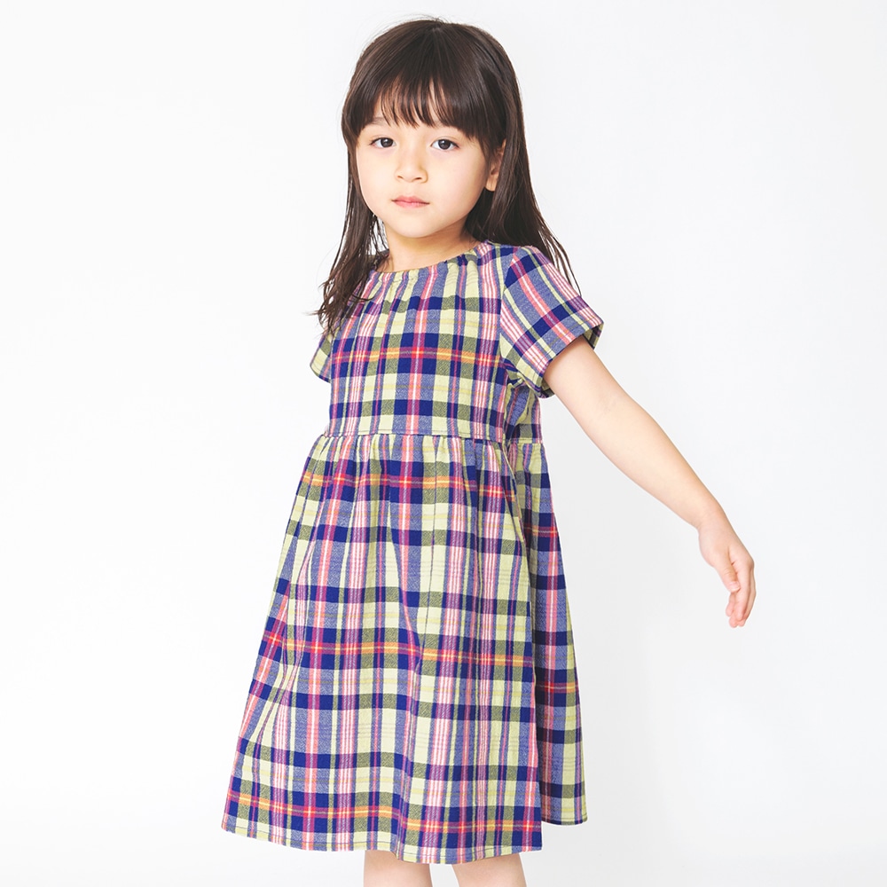 Web限定 胸元ギャザー半袖ワンピース 12 1537 5 子供服 ベビー服 ブランシェス 公式通販オンラインショップ