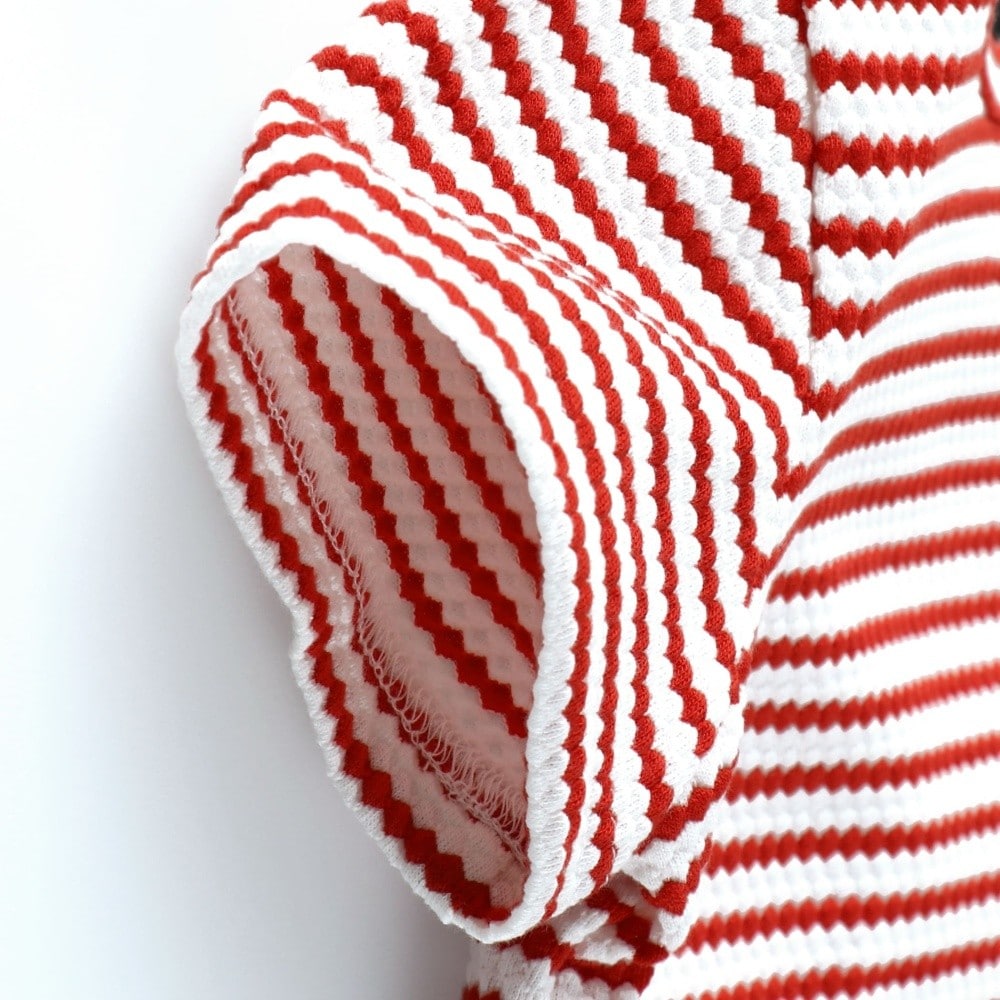 後ろリボン半袖Tシャツ