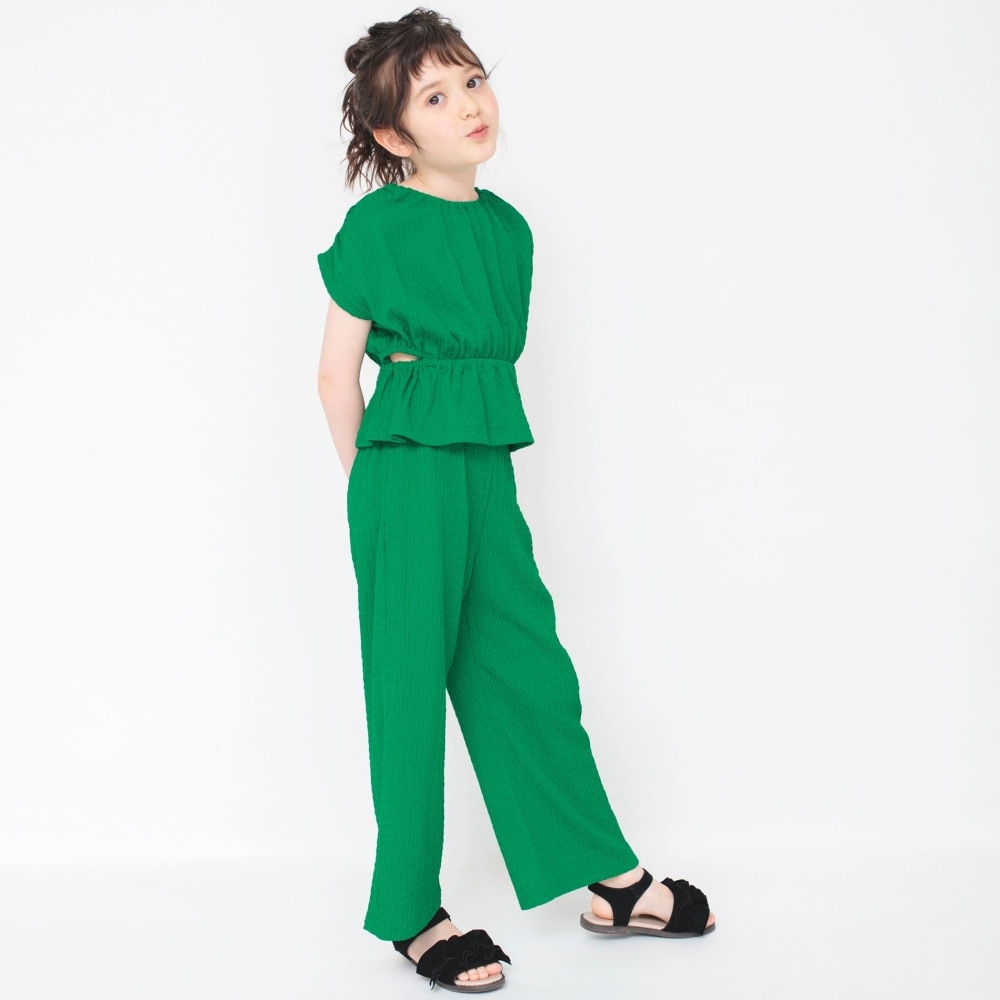 ZARA kids 緑　グリーン　ボーダー　ストライプ　トレーナー