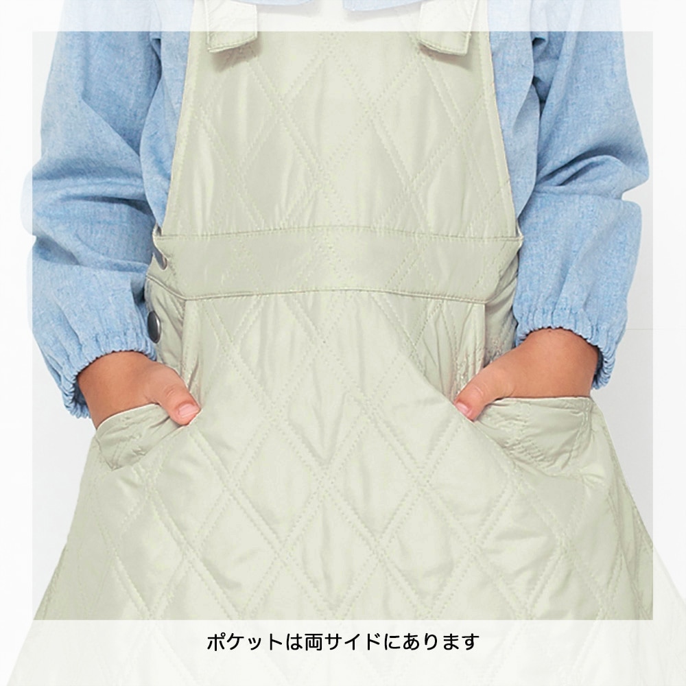 キルティングジャンパースカート