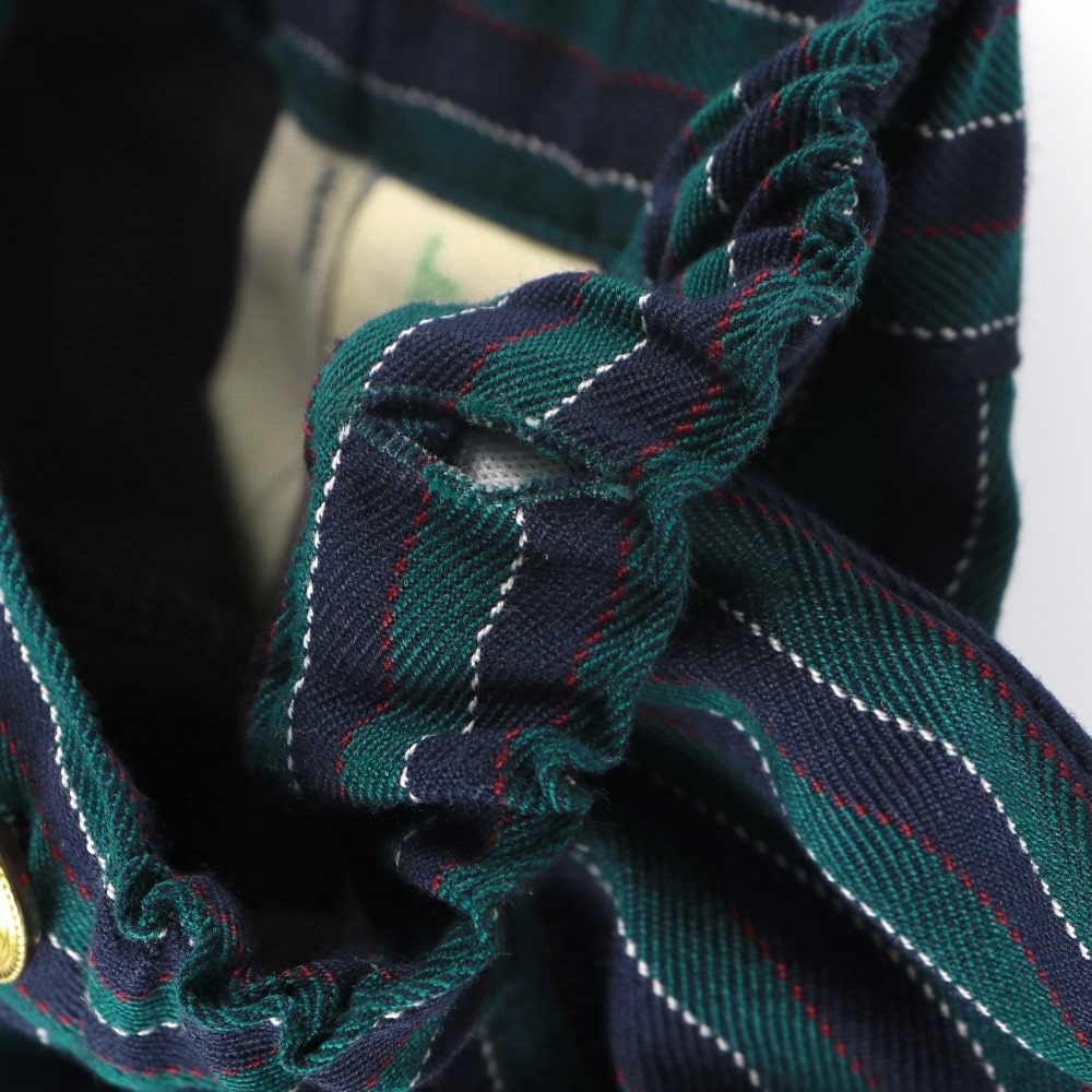 【お揃い】レジメンタルストライプインナーパンツ付きスカート