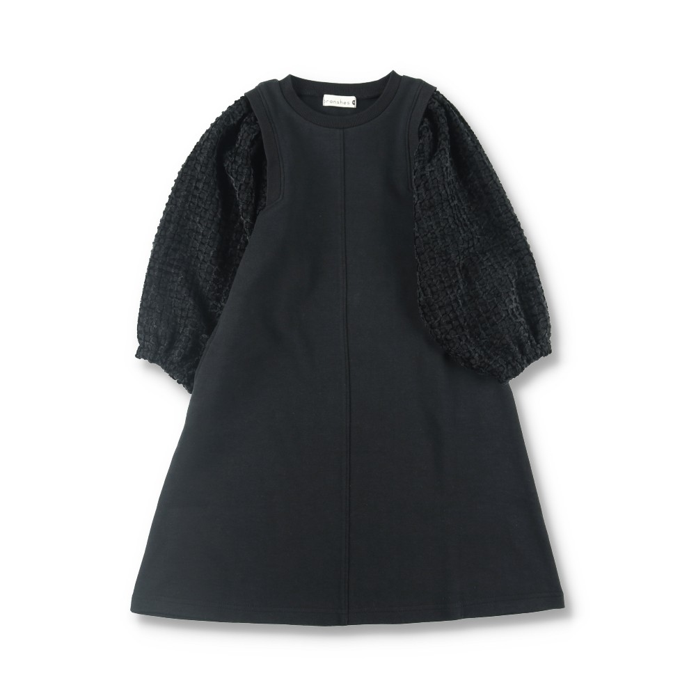 【プチレディ】ふんわり袖ワンピース