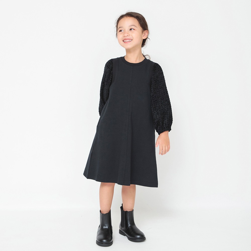 【プチレディ】ふんわり袖ワンピース