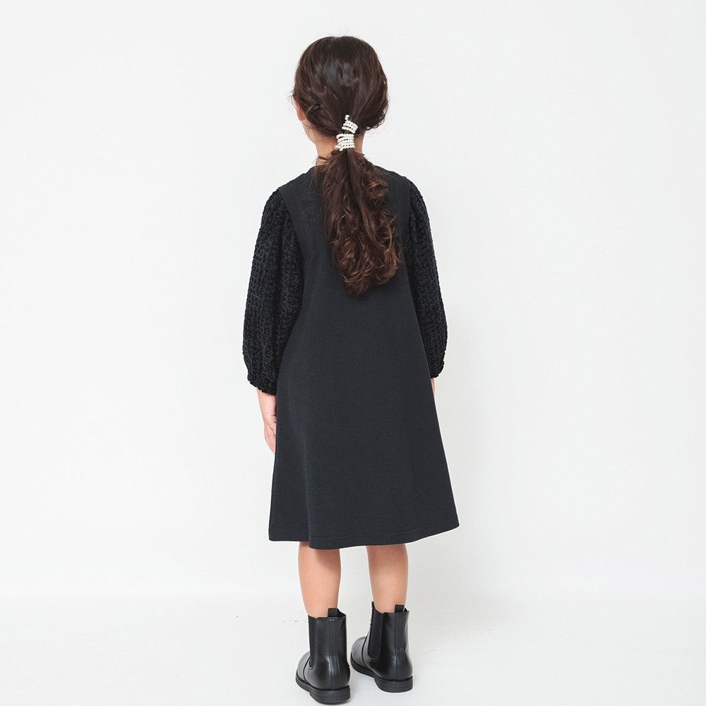 【プチレディ】ふんわり袖ワンピース