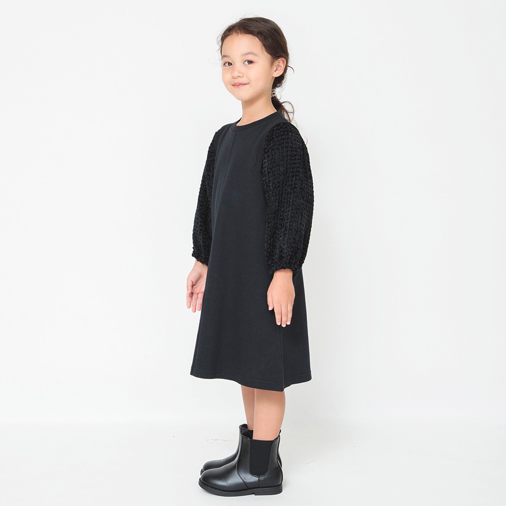 【プチレディ】ふんわり袖ワンピース