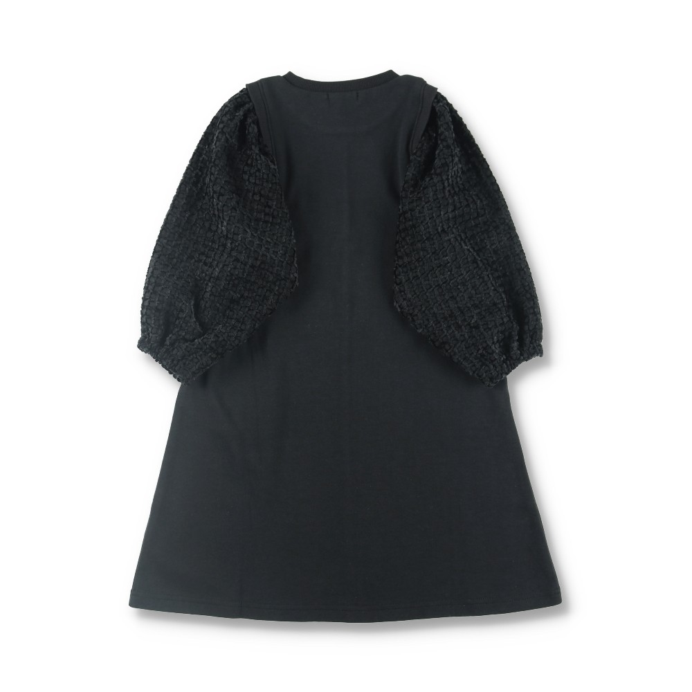 【プチレディ】ふんわり袖ワンピース