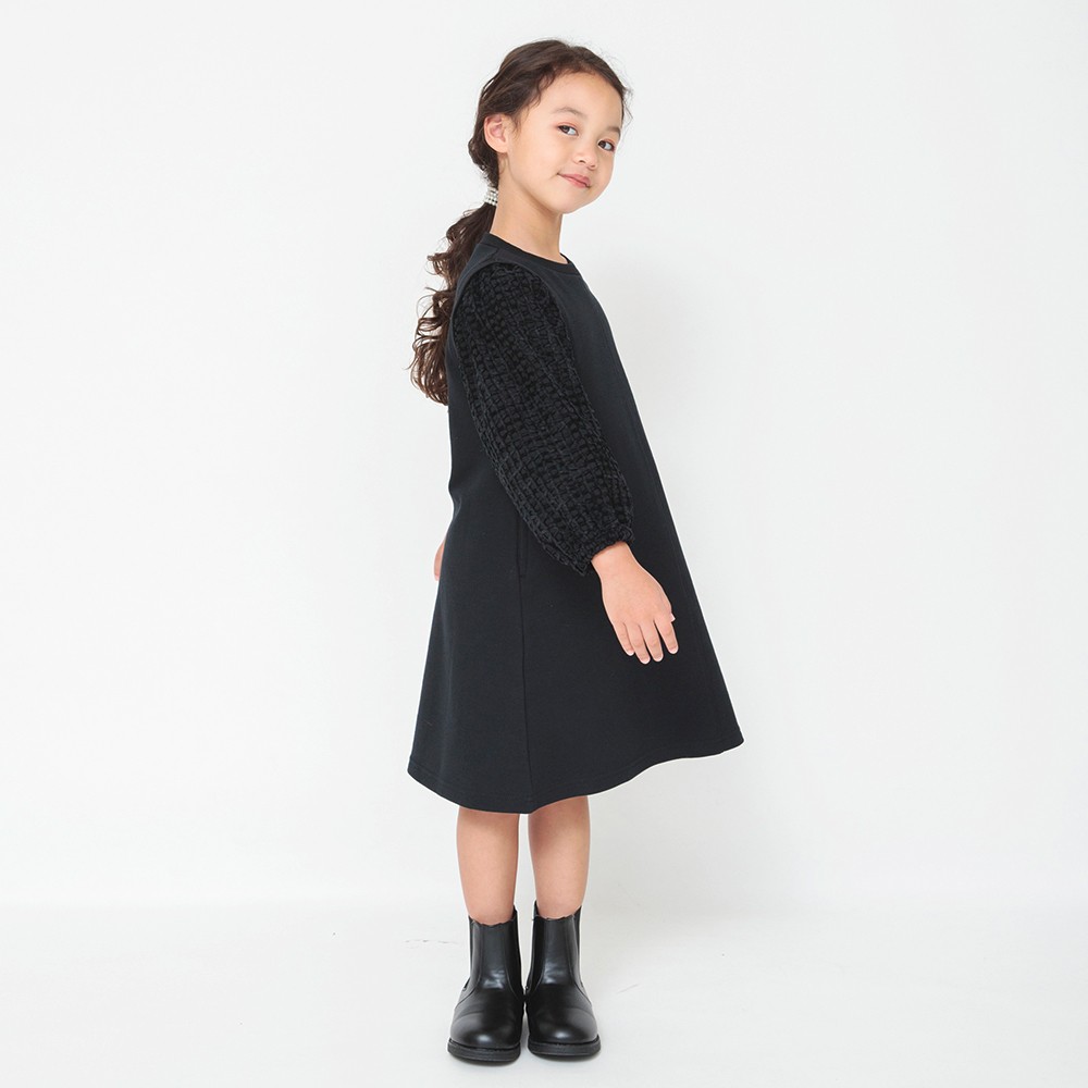 【プチレディ】ふんわり袖ワンピース