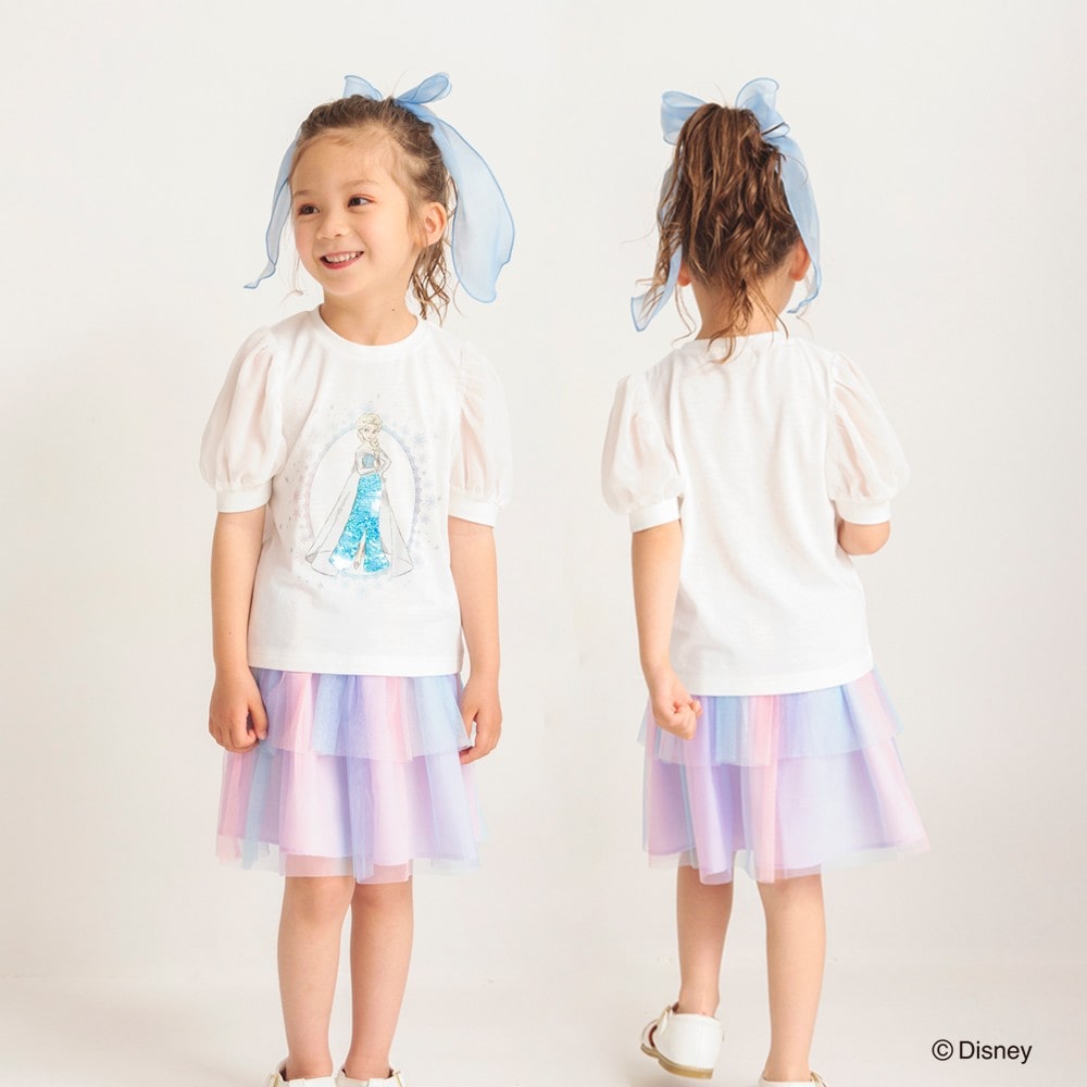 DisneyCollection/ディズニーコレクション】パフ袖半袖Tシャツ