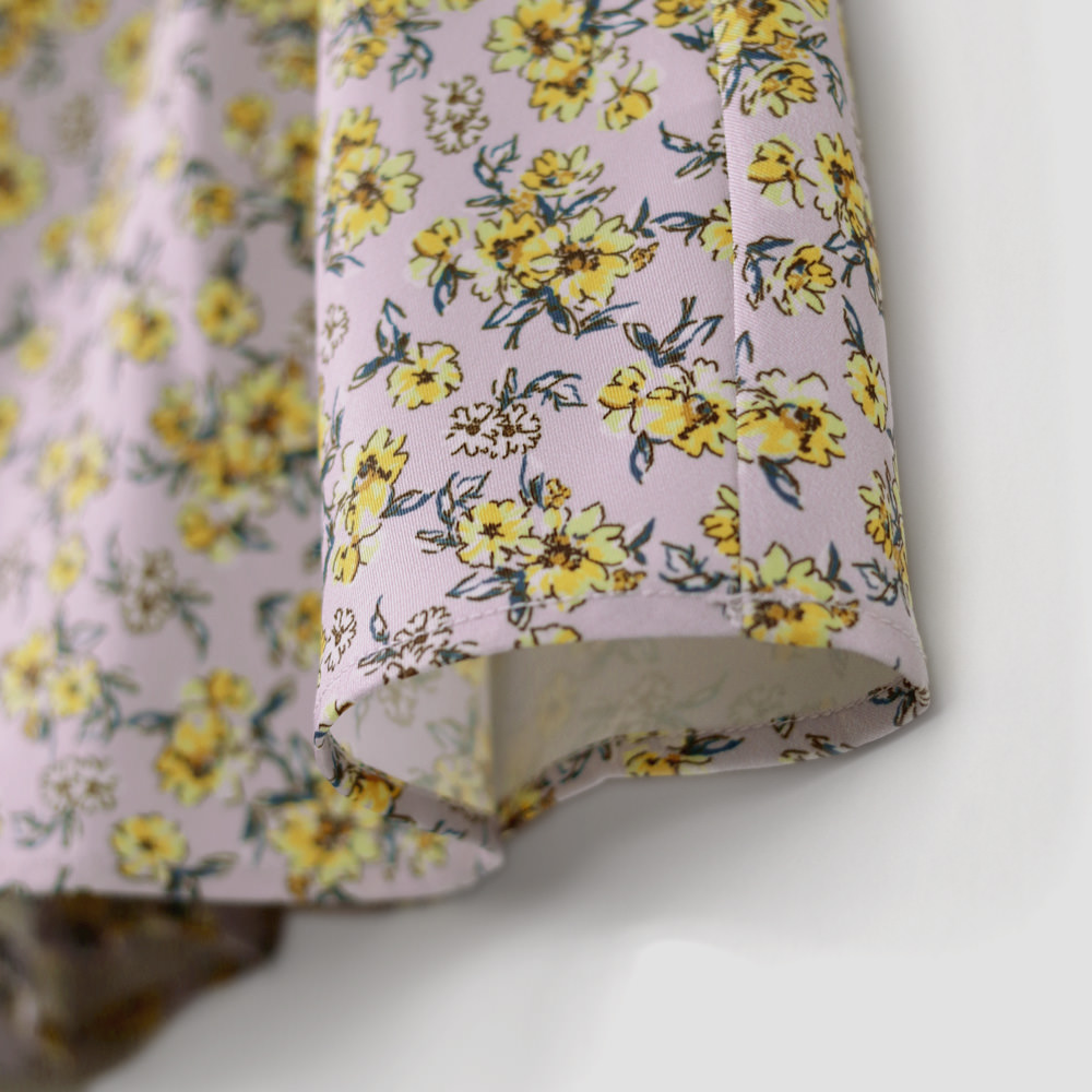 花柄ドッキングワンピース 12 9436 151 子供服 ベビー服 ブランシェス 公式通販オンラインショップ