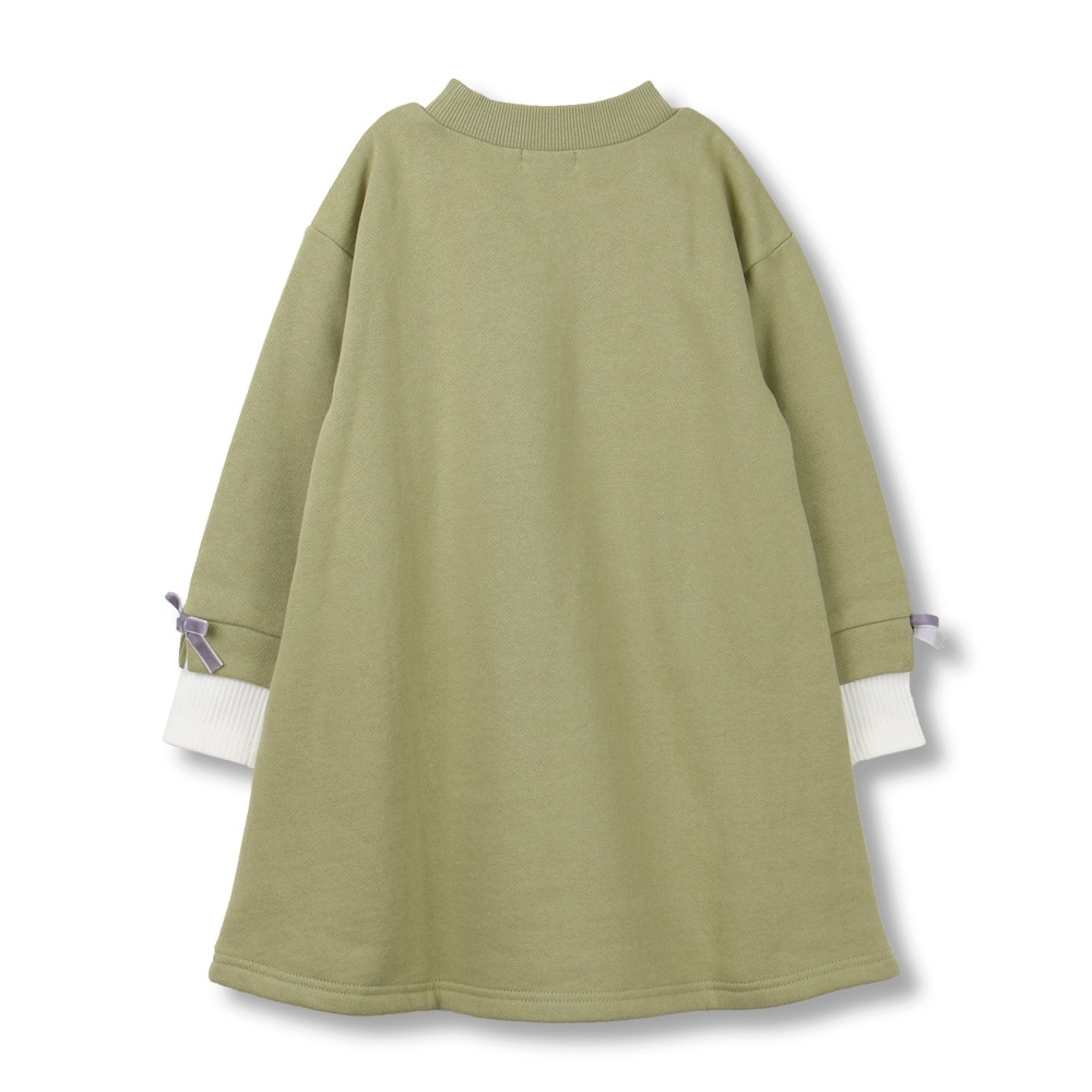 袖リブ切替え裏起毛ワンピース 12 9436 153 子供服 ベビー服 ブランシェス 公式通販オンラインショップ
