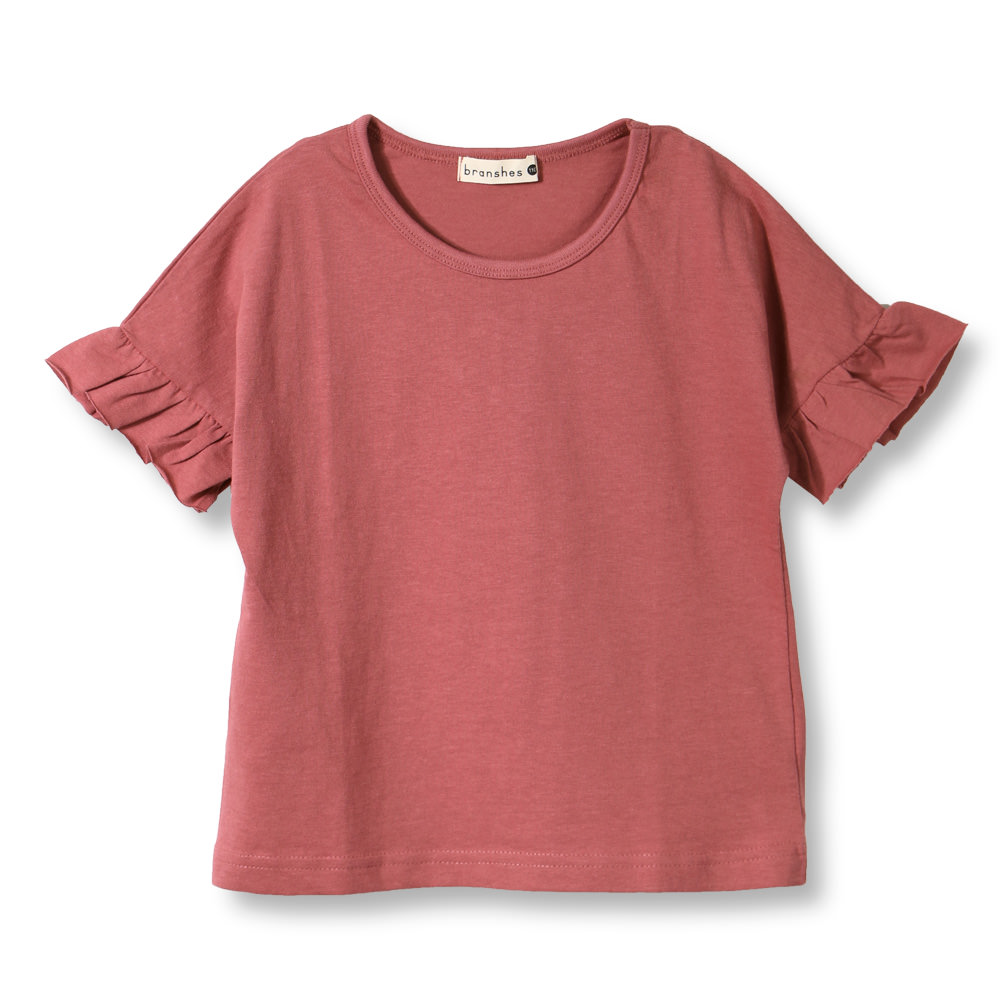 プチプラ 袖フリル半袖tシャツ 12 9506 5 子供服 ベビー服 ブランシェス 公式通販オンラインショップ