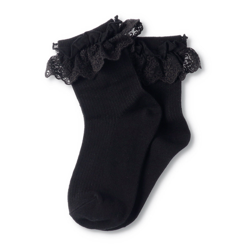 レースフリルソックス 14 0463 6 子供服 ベビー服 ブランシェス 公式通販オンラインショップ