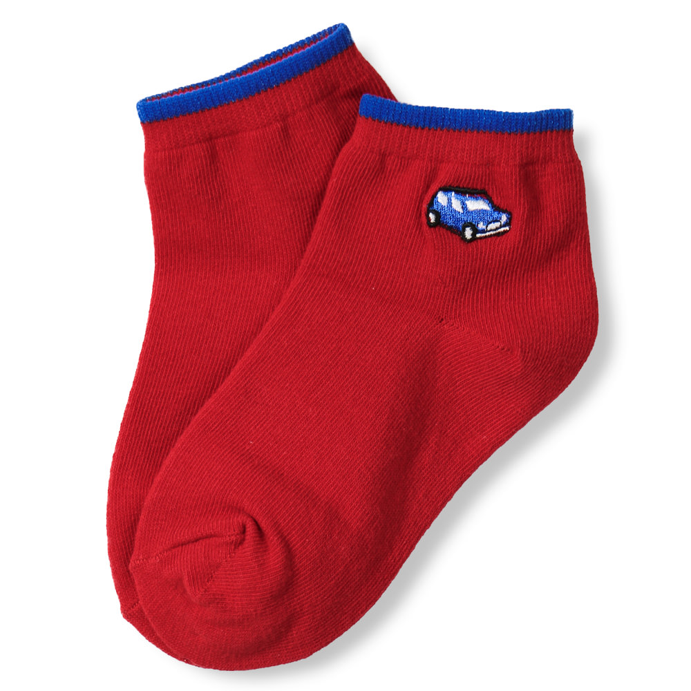 クルマ刺繍くるぶし丈ソックス 14 9263 771 子供服 ベビー服 ブランシェス 公式通販オンラインショップ