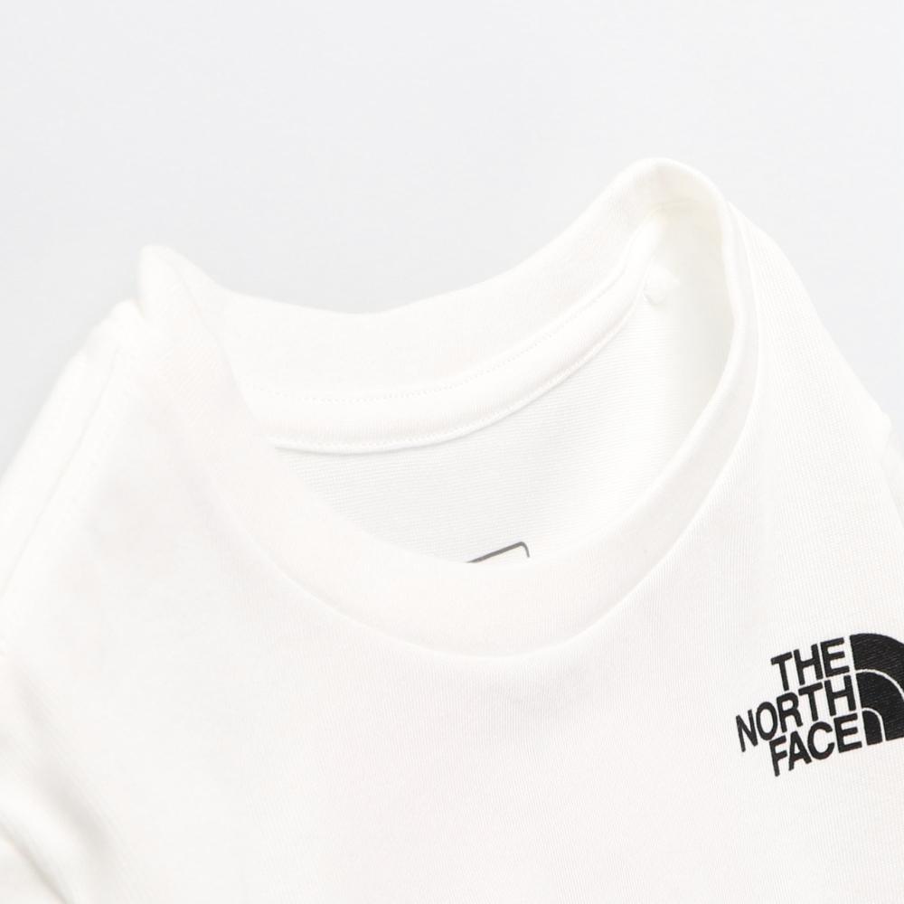 The North Face ザ ノース フェイス スクエアロゴ長袖tシャツ Ntj0 15 0605 801 子供服 ベビー服 ブランシェス 公式通販オンラインショップ