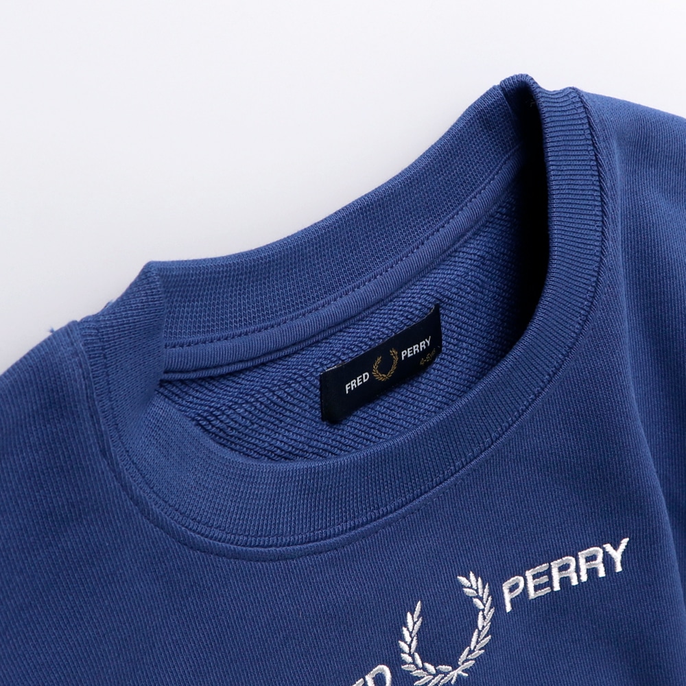 Fred Perry フレッド ペリー ロゴトレーナー 15 0604 3 子供服 ベビー服 ブランシェス 公式通販オンラインショップ