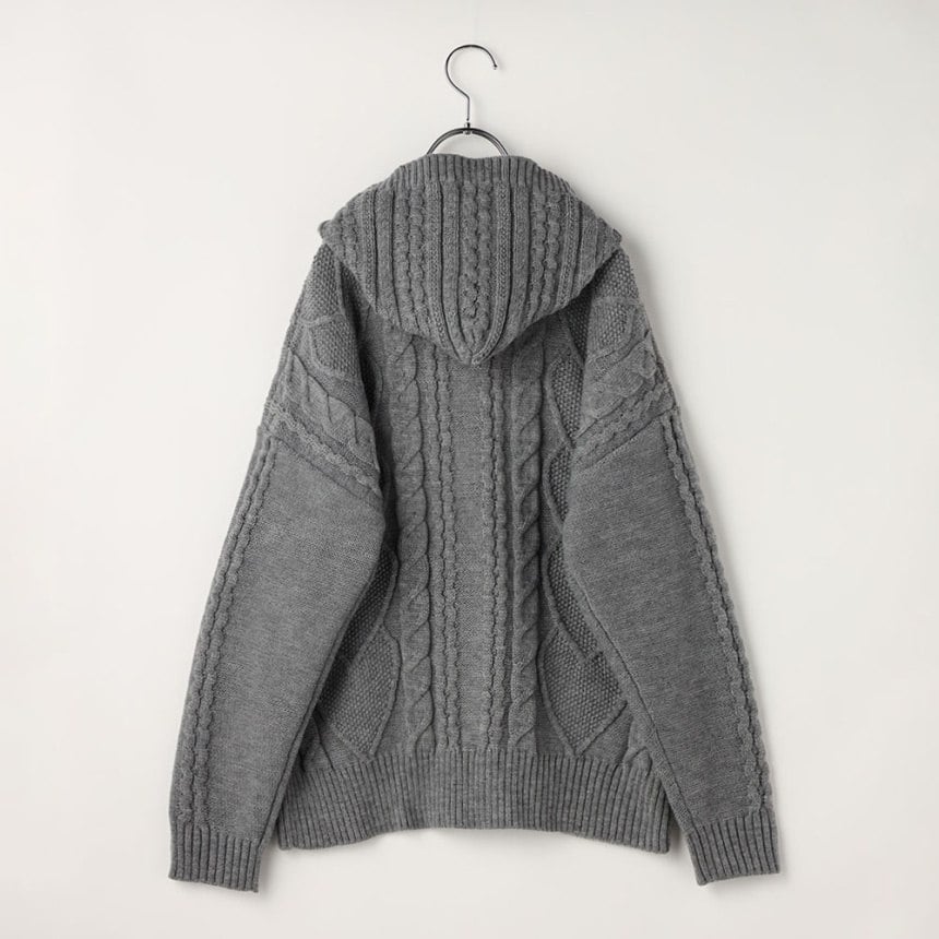 杢グレー