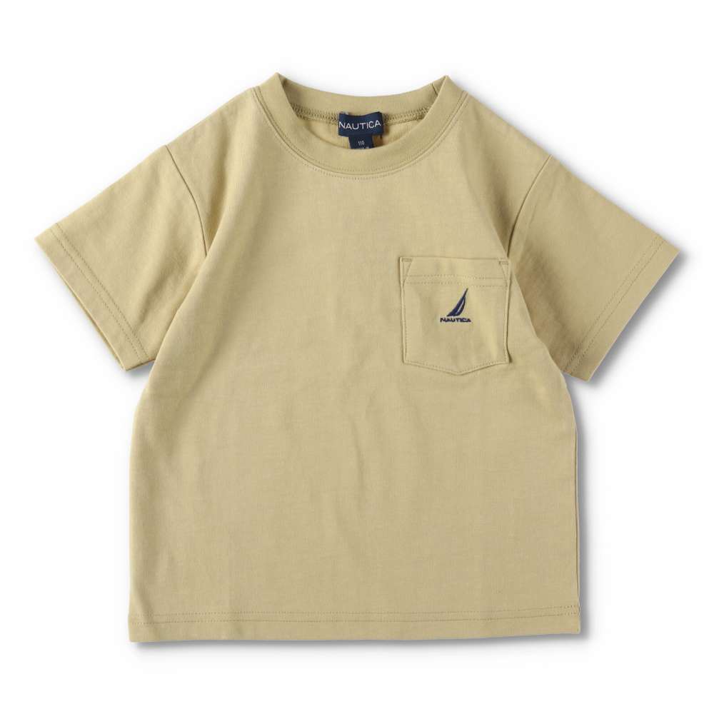 クリスマスファッション 【ノーティカ】NAUTIC Tシャツ 胸ロゴ ワンポイント バイカラー シンプル - ポロシャツ