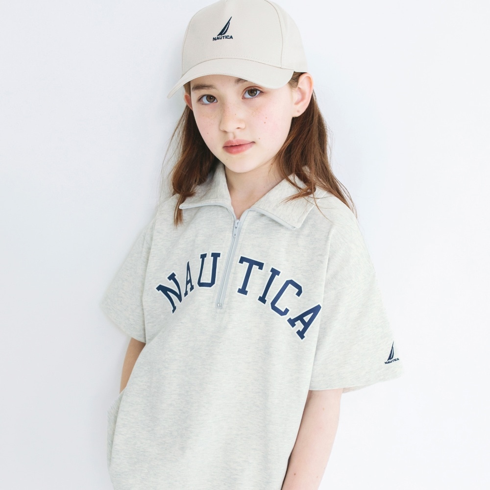 NAUTICA/ノーティカ】ハーフジップ半袖Tシャツ ｜子供服ベビー服 ブランシェス 公式通販オンラインショップ