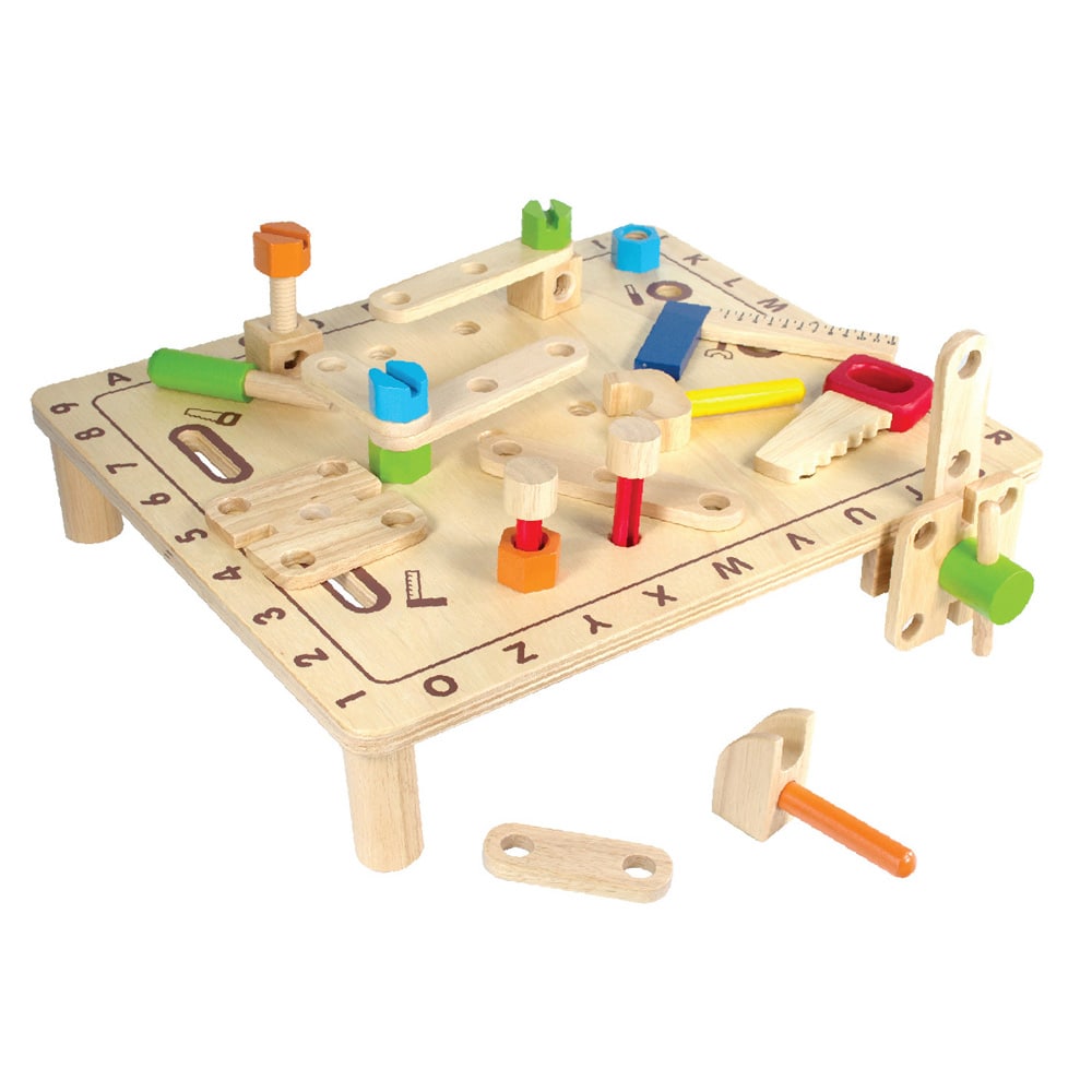 I'mTOY ABCカーペンターテーブル IM-30070 4536257005964｜子供服