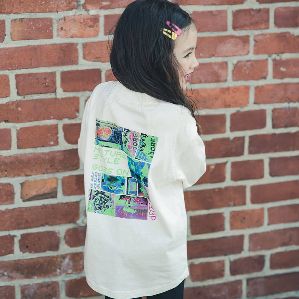 ネオングラフィック長袖tシャツ 41 0405 030 子供服 ベビー服 ブランシェス 公式通販オンラインショップ