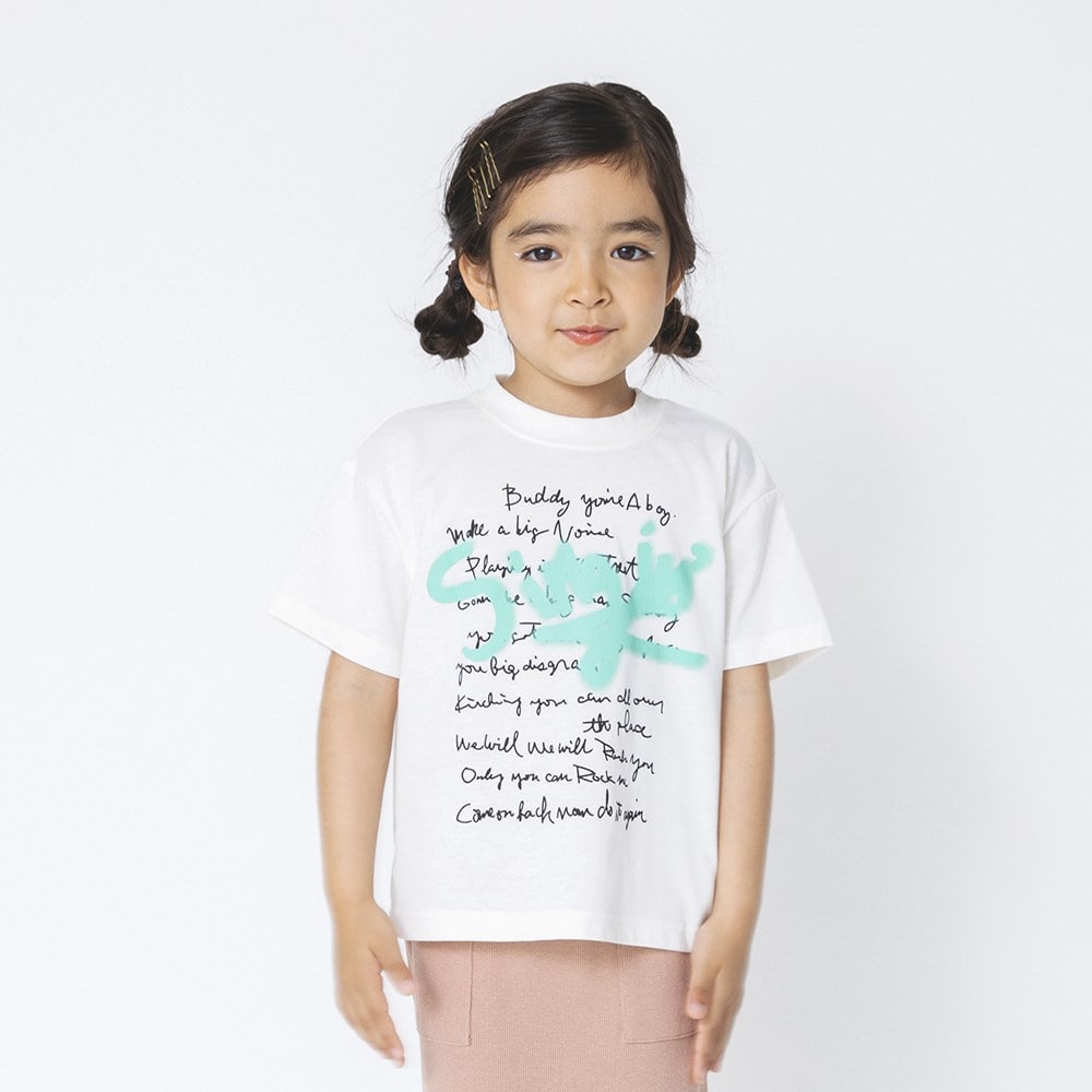 Radchapプチプラ スプレーロゴプリントｔシャツ 41 1506 113 子供服 ベビー服 ブランシェス 公式通販オンラインショップ