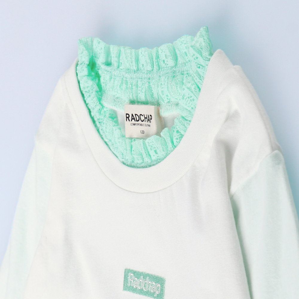 レース重ね着長袖tシャツ 42 0105 045 子供服 ベビー服 ブランシェス 公式通販オンラインショップ レース重ね着長袖tシャツ 42 0105 045 子供服 ベビー服 ブランシェス 公式通販オンラインショップ