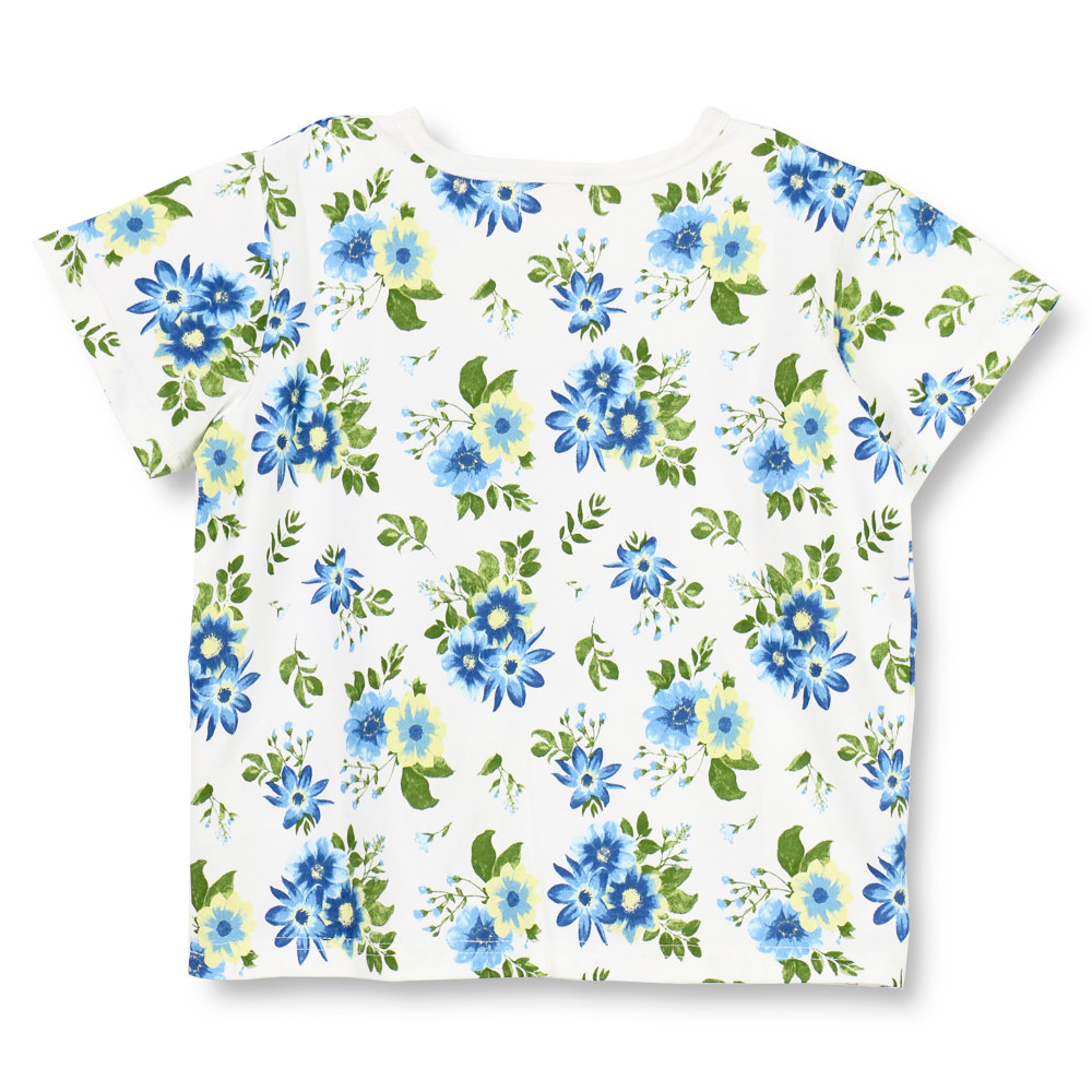花柄半袖tシャツ 42 96 153 子供服 ベビー服 ブランシェス 公式通販オンラインショップ