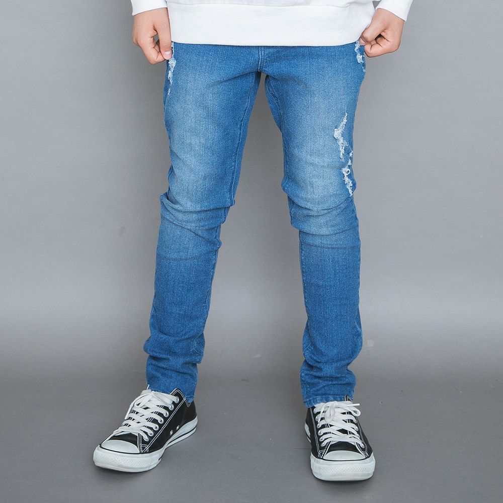 Web限定ジュニア ダメージ加工ストレッチスキニーパンツ 51 1532 003 子供服 ベビー服 ブランシェス 公式通販オンラインショップ