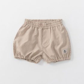 【涼しい】チェック柄ハーフパンツ