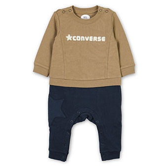 【★CONVERSE】ロゴデザインカバーオール