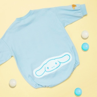 【WEB限定/サンリオキャラクターズ】おしりアップリケ長袖カバーオール